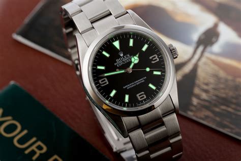 rolex explorer 114270 bandanstöße|Rolex 114270 end links.